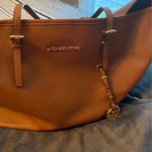 Michael Kors Large Tote Safiano Leather Brown